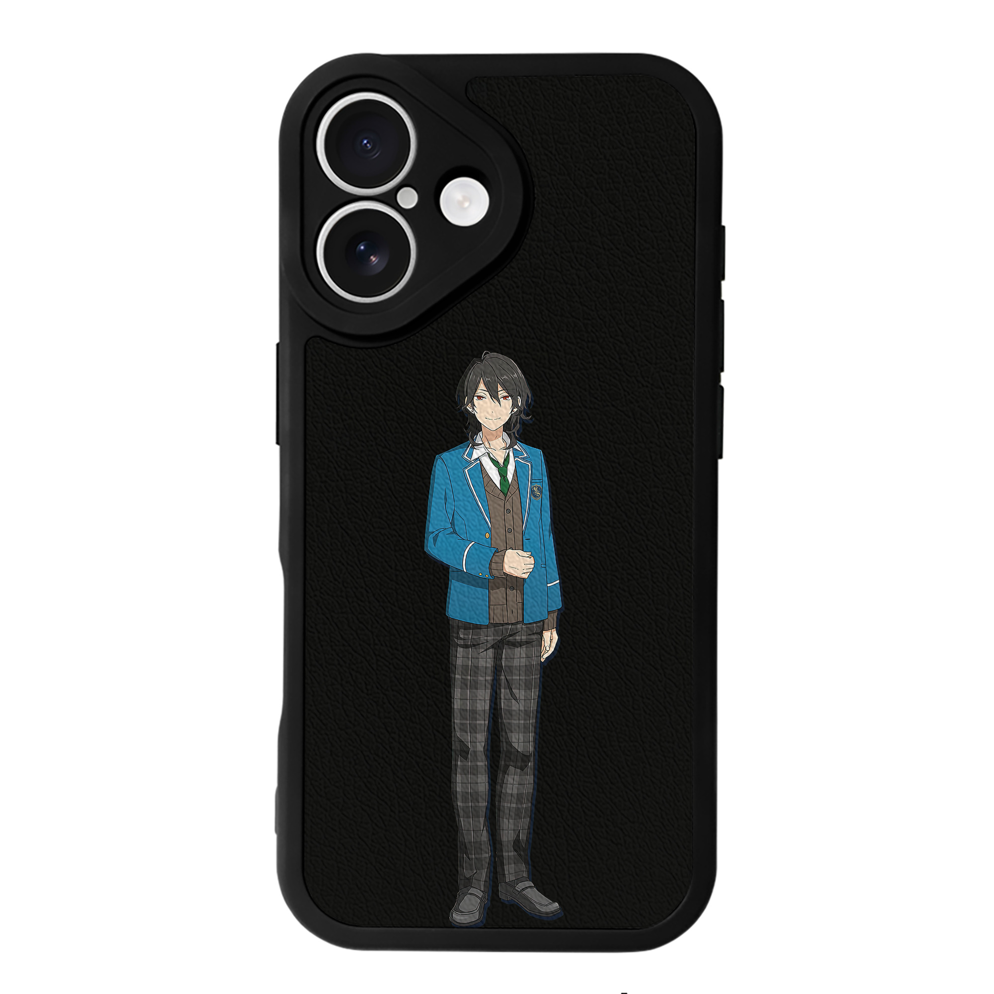 （画像用） あんさんぶるスターズ! Ensemble Stars 【iPhone 16シリーズ対応】シリコンスマホケース（レザー調） 材質：シリコン